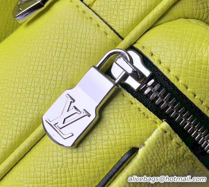 New Product louis vuitton Outdoor Bumbag yellow in taiga leather M30251