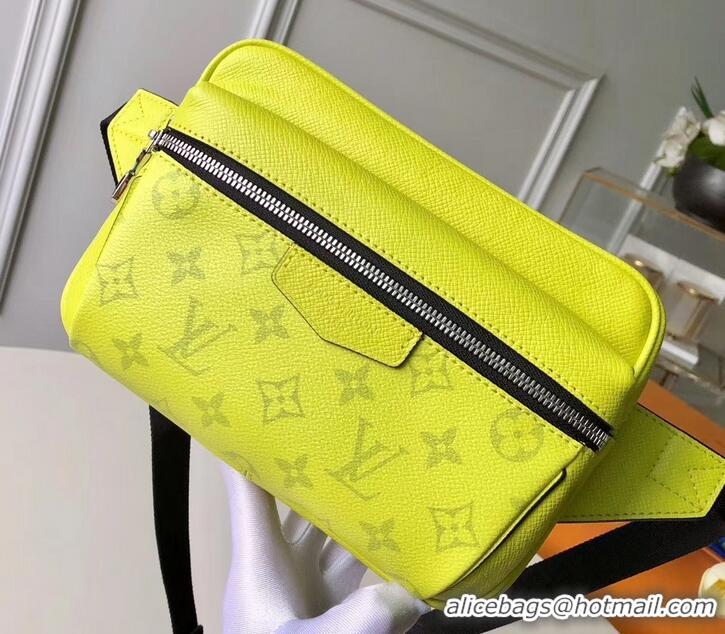 New Product louis vuitton Outdoor Bumbag yellow in taiga leather M30251