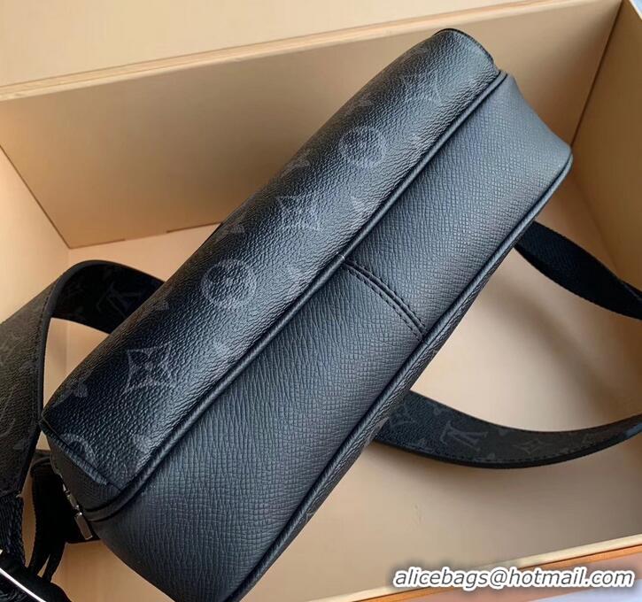 Most Popular Louis vuitton Outdoor Messenger bag m30233 noir in taiga leather