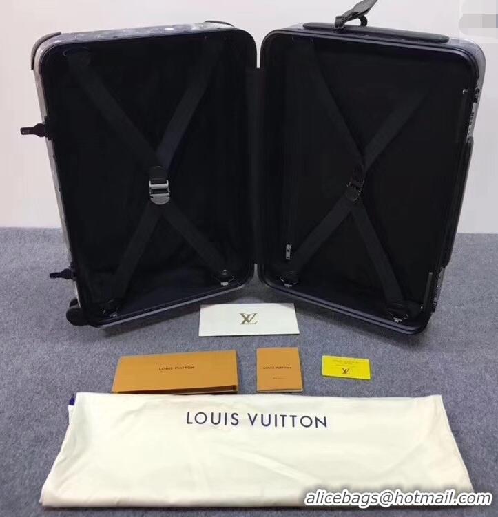 New Stylish louis vuitton horizon 55 monogram eclipse luggage m23002