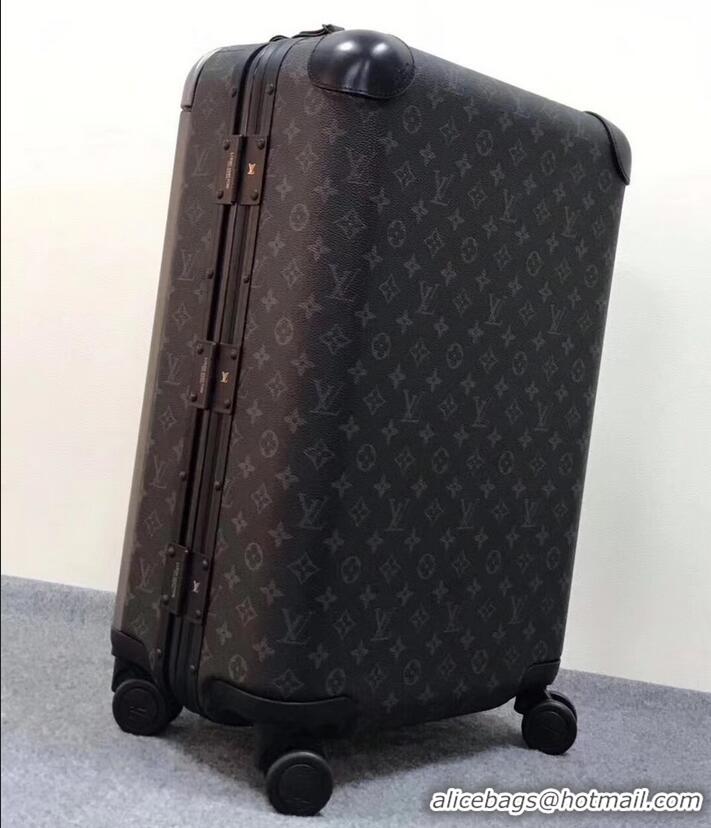 New Stylish louis vuitton horizon 55 monogram eclipse luggage m23002