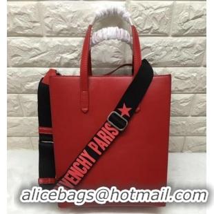 Sophisticated Givenchy Calfskin Shopper Tote 501440 Red