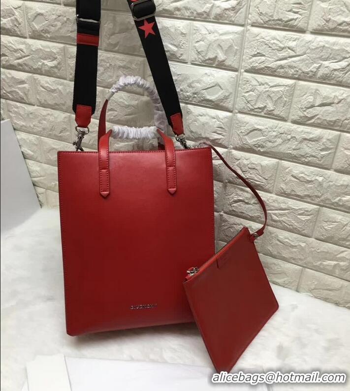 Sophisticated Givenchy Calfskin Shopper Tote 501440 Red