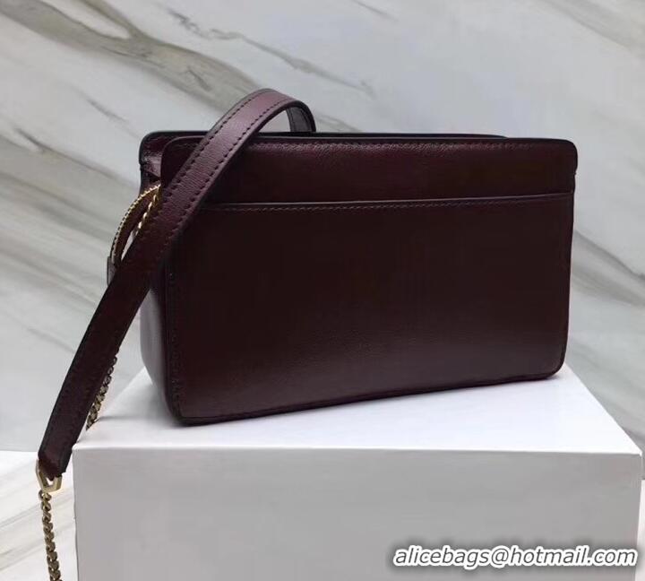 Grade Crafted Givenchy Pocket Shoulder Bag 501448 Burgundy