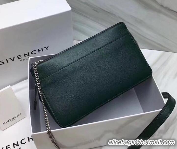 Stylish Givenchy Pocket Shoulder Bag 501448 Green