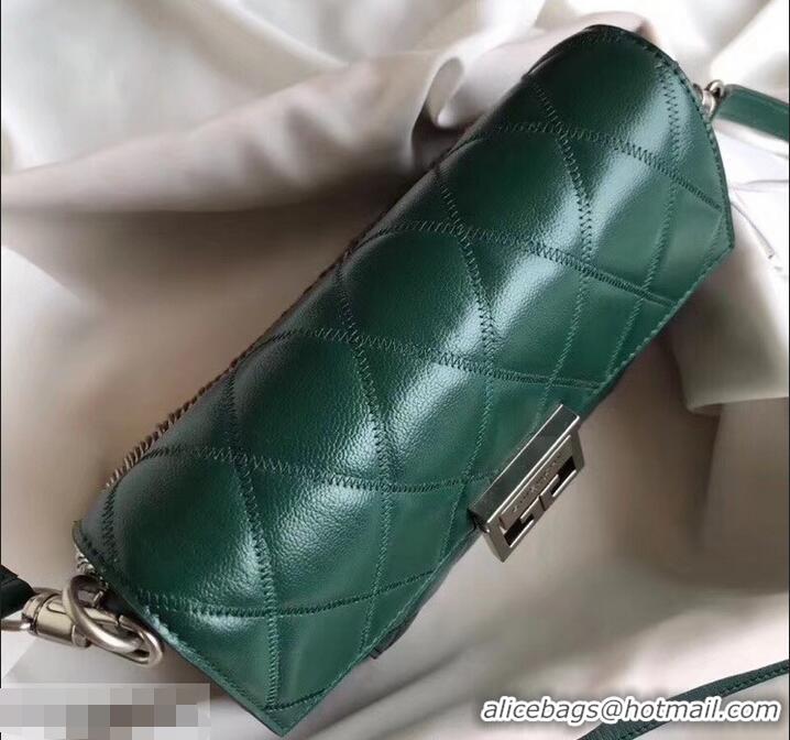 Cheap Price Givenchy GV3 Lambskin Shoulder Bag 501449 Green