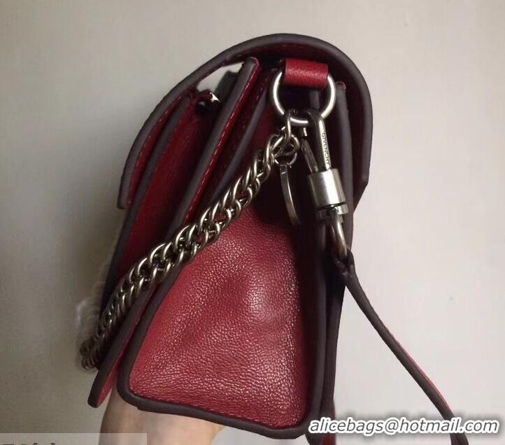 Well Crafted Givenchy GV3 Lambskin Shoulder Bag 501455 Red