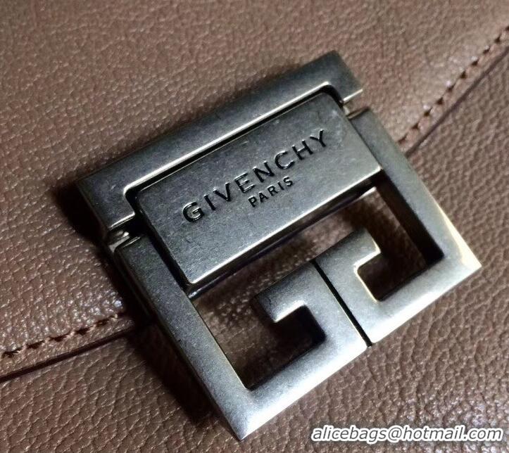 Durable Givenchy GV3 Lambskin Shoulder Bag 501455 Taupe