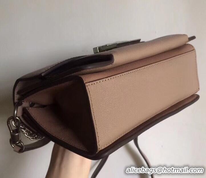 Durable Givenchy GV3 Lambskin Shoulder Bag 501455 Taupe