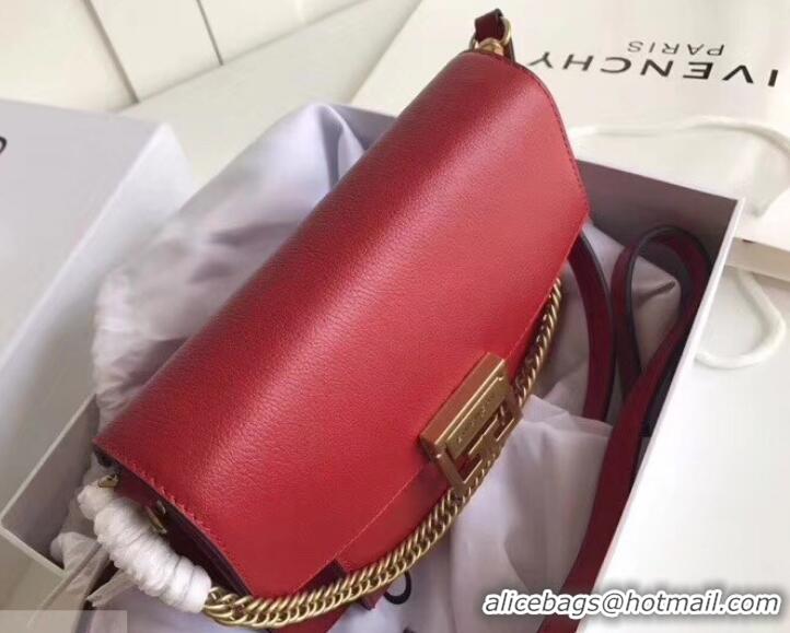 Unique Style Givenchy GV3 Lambskin Shoulder Bag 501459 Red/Gold