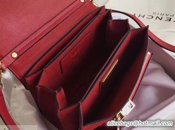 Unique Style Givenchy GV3 Lambskin Shoulder Bag 501459 Red/Gold