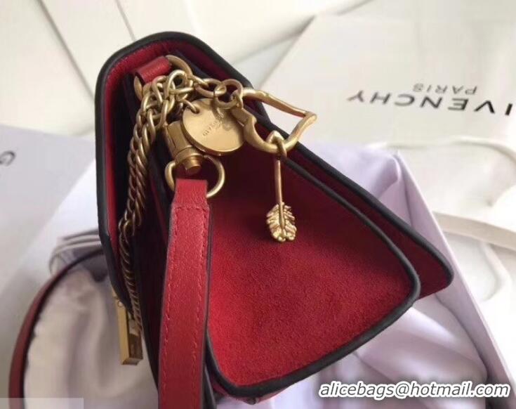 Unique Style Givenchy GV3 Lambskin Shoulder Bag 501459 Red/Gold