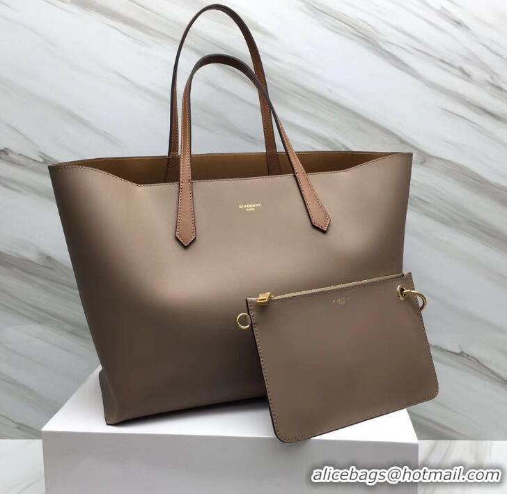 Top Design GV Shopper Tote Bag In Smooth Leather 501511 Camel/Gold