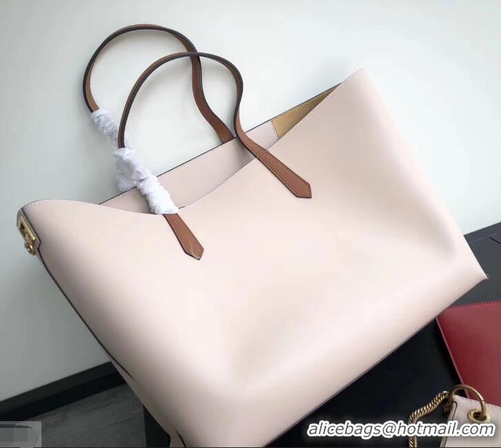 Top Quality Givenchy GV Shopper Tote Bag In Smooth Leather 501513 Beige/Gold