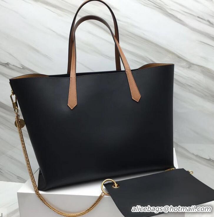 Charming Givenchy GV Shopper Tote Bag In Smooth Leather 501513 Black/Gold