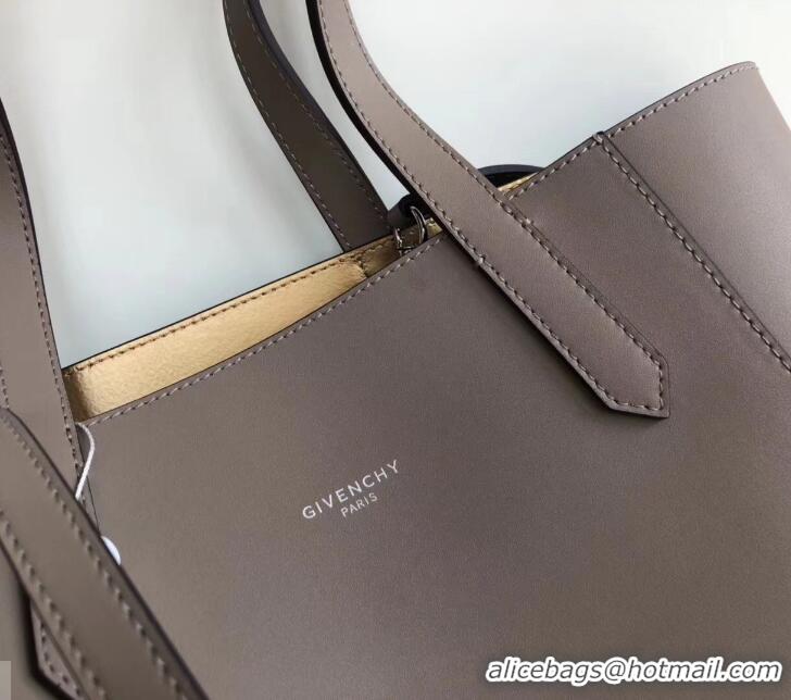 Best Quality Givenchy GV Vertical Shopper Tote Bag In Smooth Leather 501514 Camel/Gold