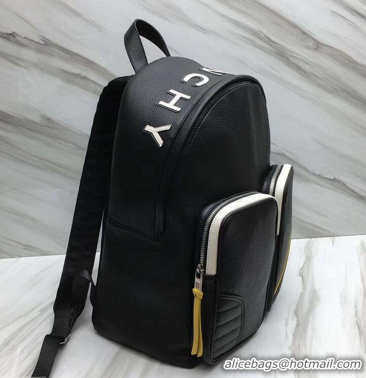 Good Product Givenchy Reverse Backpack Bag 501515 Black/Yellow