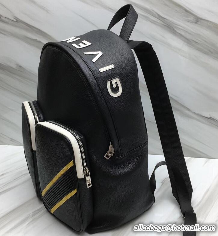 Good Product Givenchy Reverse Backpack Bag 501515 Black/Yellow