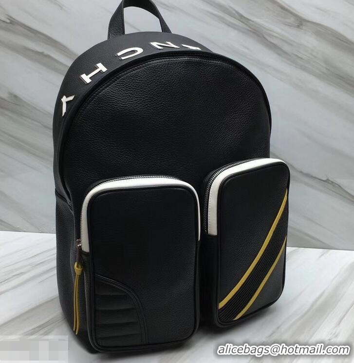 Good Product Givenchy Reverse Backpack Bag 501515 Black/Yellow