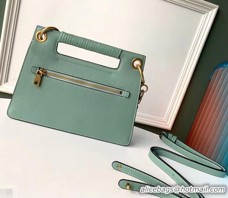 Classic Practical Givenchy Small Whip Bag in Smooth Leather 501524 Light Green