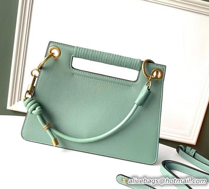 Classic Practical Givenchy Small Whip Bag in Smooth Leather 501524 Light Green