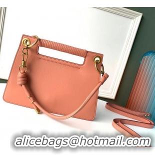 Cute Givenchy Small Whip Bag in Smooth Leather 501524 Pink