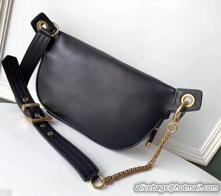 Duplicate Givenchy Whip Bum Bag in Smooth Leather 501526 Black