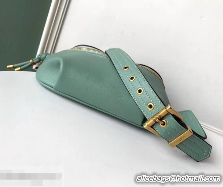 Sumptuous Givenchy Whip Bum Bag in Smooth Leather 501526 Light Green