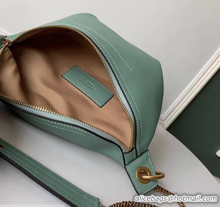 Sumptuous Givenchy Whip Bum Bag in Smooth Leather 501526 Light Green