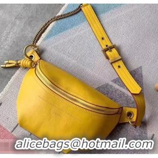 Promotion Givenchy Whip Bum Bag in Smooth Leather 501526 Yellow