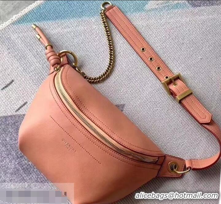 Sophisticated Givenchy Whip Bum Bag in Smooth Leather 501526 Pink