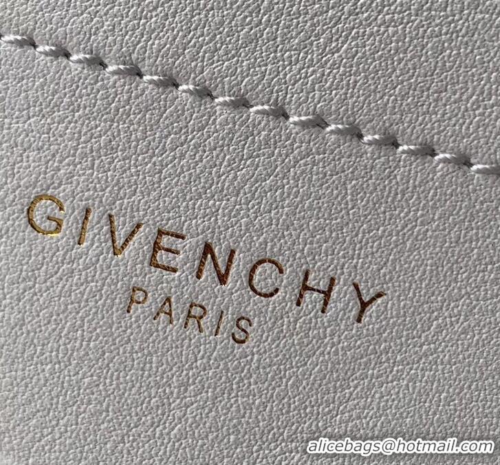 AAAAA Givenchy Whip Bum Bag in Smooth Leather 501526 White