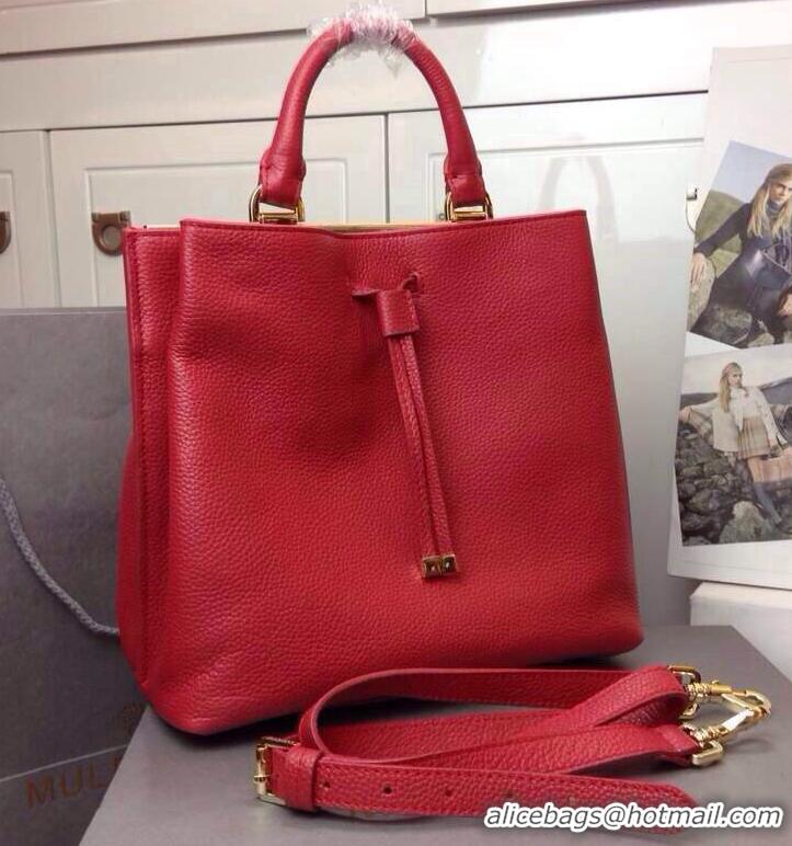 Pretty Style Murberry Small Kensington Bag Mole Soft Gold 516011 Red