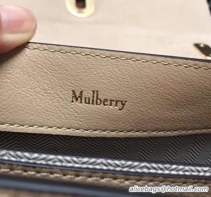 Luxury Mulberry Mini Seaton in Golden Yellow Silky Calf HH51111