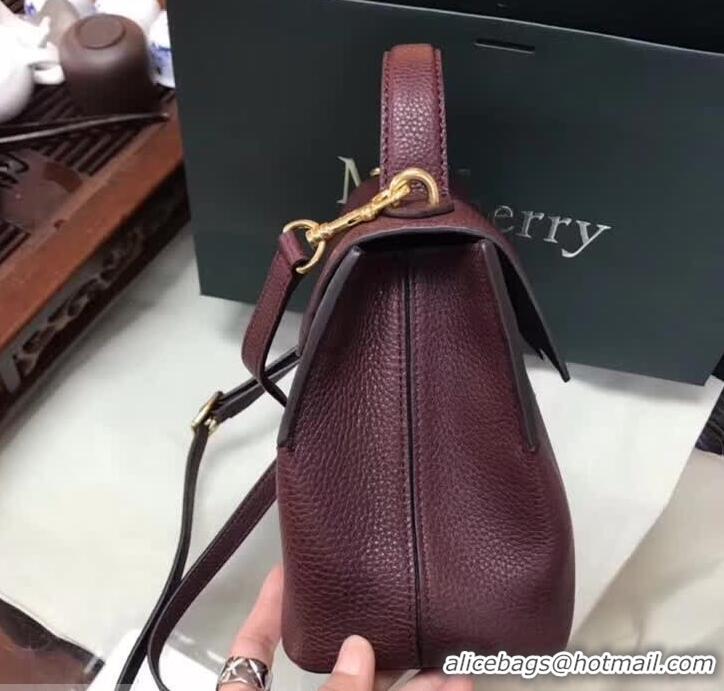 Crafted Mulberry Mini Seaton in Oxblood Classic Grain HH51113