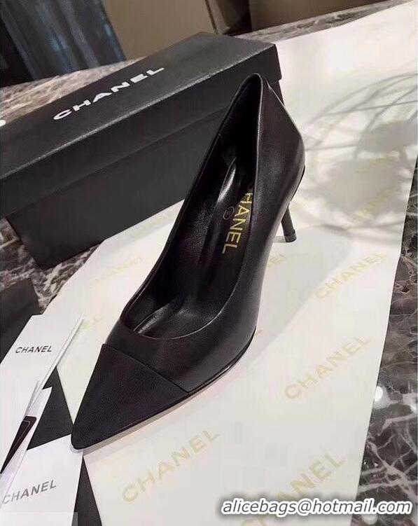 Low Cost Chanel Heel 6.5cm Pumps 9051404 Black 2019