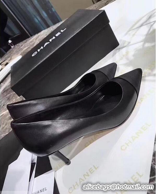 Low Cost Chanel Heel 6.5cm Pumps 9051404 Black 2019