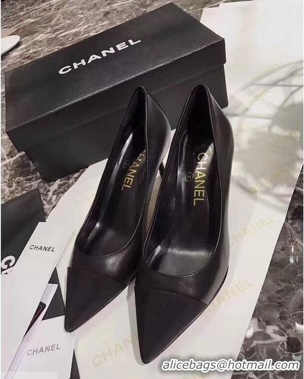 Low Cost Chanel Heel 6.5cm Pumps 9051404 Black 2019