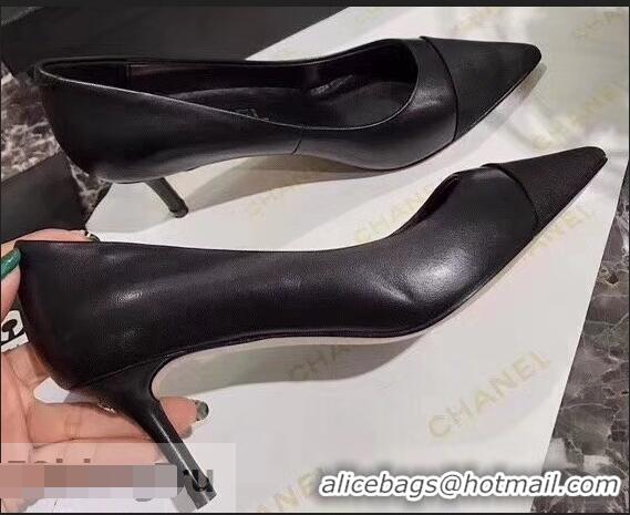 Low Cost Chanel Heel 6.5cm Pumps 9051404 Black 2019