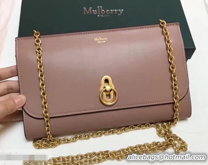 Fashion Mulberry Amberley Clutch Dark Blush HH51120