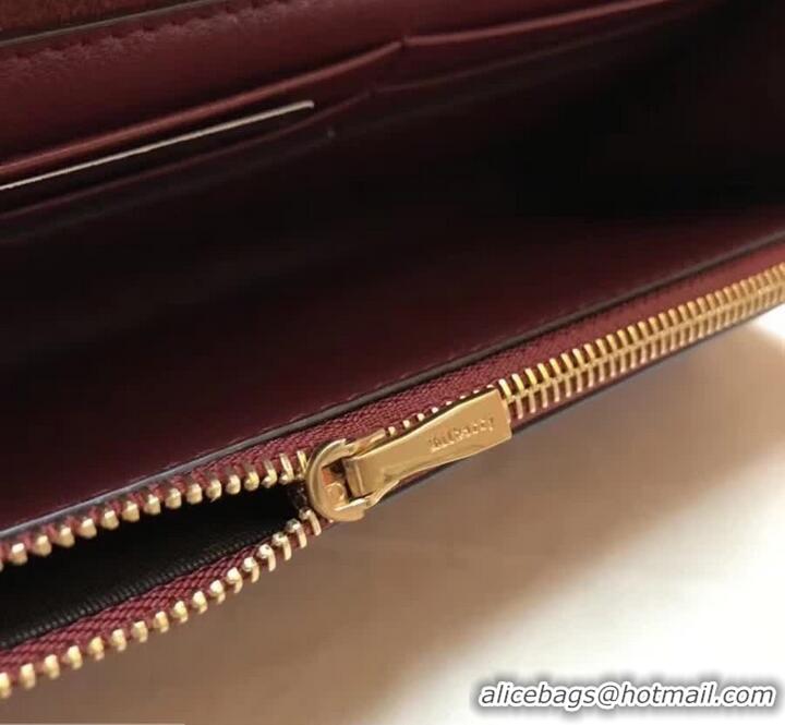 New Stylish Mulberry Amberley Clutch HH51120 Burgundy