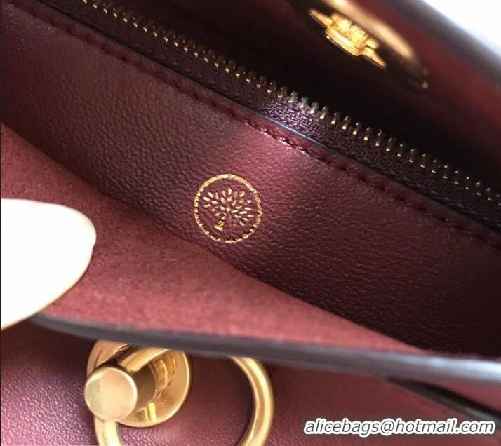 Classic Style Mulberry Amberley Medium Wallet HH51122 Burgundy