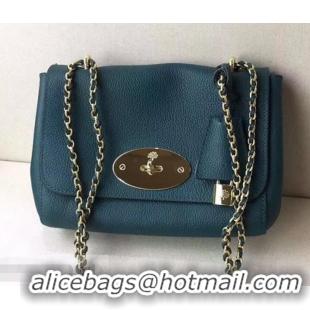 Popular Style Mulberry Lily Small/Medium Classic Grain Cow Leather HH51126 Green Ocean