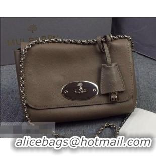 Best Price Mulberry Lily Small/Medium Classic Grain Cow Leather HH51126 Grey