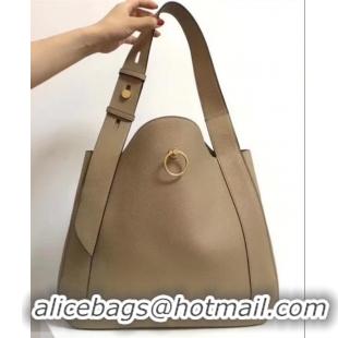 Top Quality Mulberry Marloes Hobo in Natural Grain Leather HH51133 Light Tan