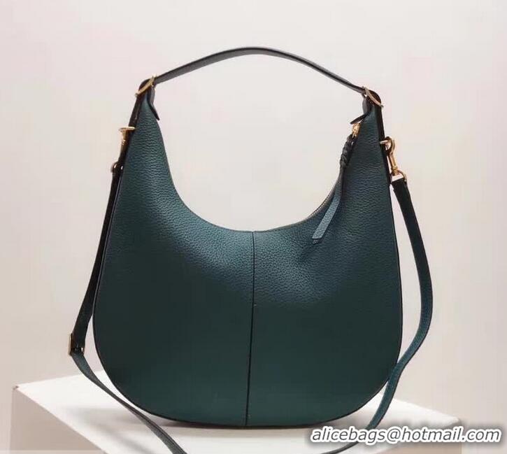 Most Popular Mulberry Small Selby Silky Calf Hobo HH51135 Deep Sea