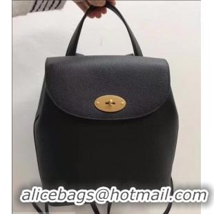 Top Quality Mulberry Mini Bayswater Classic Grain Backpack HH51138 Black