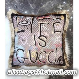 Buy Cheapest GUCCI SILK PILLOW G89610