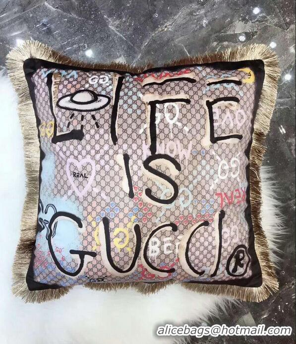 Buy Cheapest GUCCI SILK PILLOW G89610