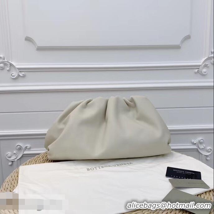 Classic Bottega Veneta Oversize Frame Pouch Clutch Bag In Butter Calf BV51401 Creamy 2019